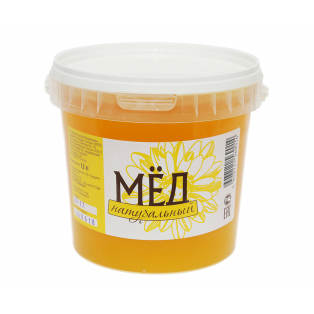 Мед Цветочный 1,5 кг