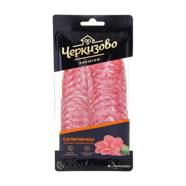 Колбаса сырокопченая Сальчичон «Черкизово» нарезка - 100 г
