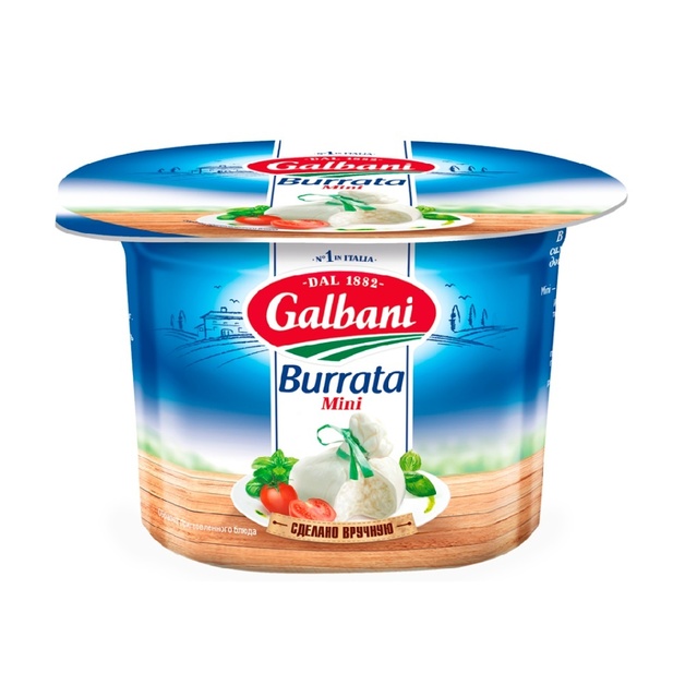 Сыр Galbani Burrata Mini 50% 125г