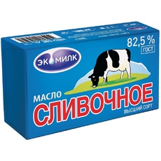 Масло Сливочное «Экомилк» 82,5% 380г