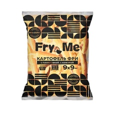 Картофель фри 9 мм в панировке с кожурой Premium Fry Me 2,5 кг