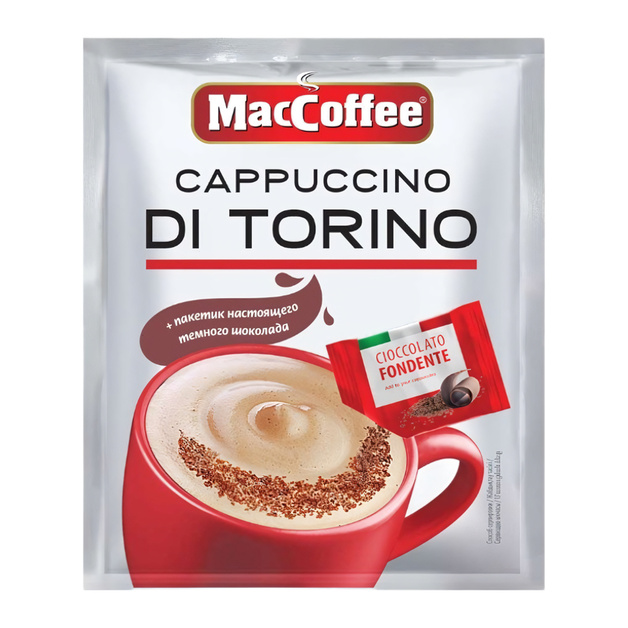 Кофе Растворимый MacCoffee Cappuccino Di Torino 20*25г