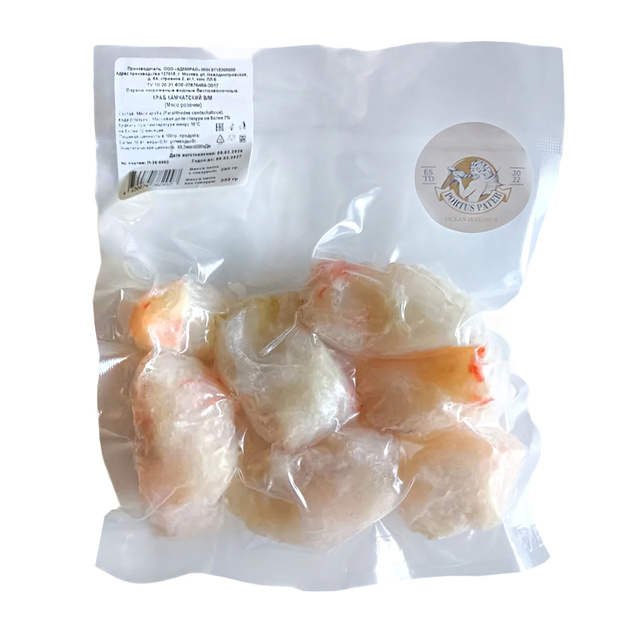 Краб Камчатский Portus Pater Мясо Розы в/м 250г
