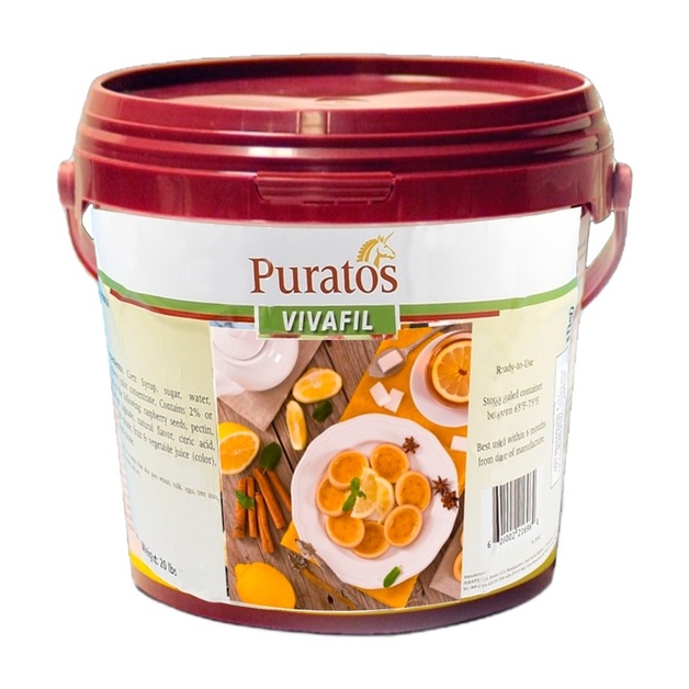 Начинка Вивафил Апельсин Пуратос 13кг