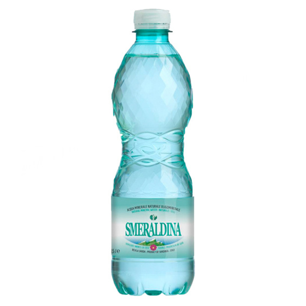 Вода минеральная природная негазированная «Smeraldina» пэт - 0,5 л