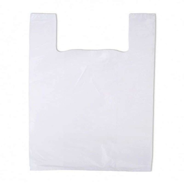 Пакет Майка Белый Плотный 30*16*60см 100шт/уп