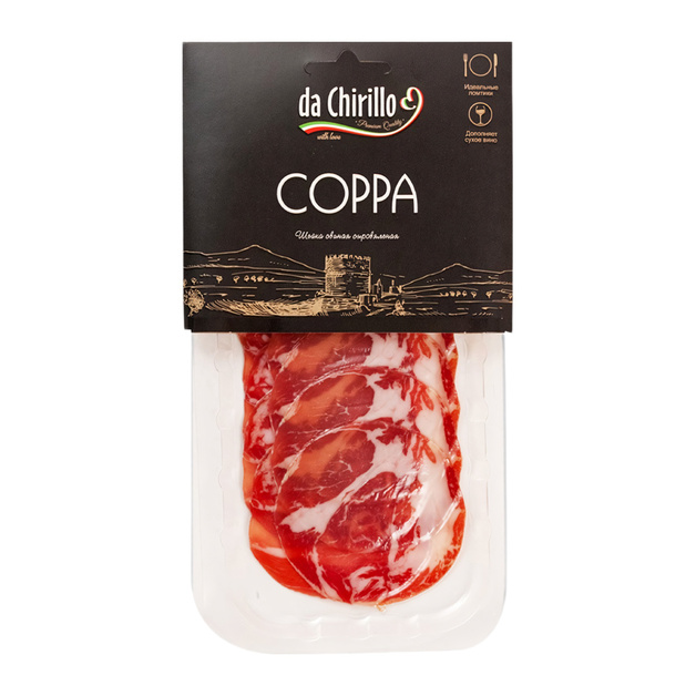 Шейка Сыровяленая Da Chirillo Coppa 70г