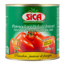 Томаты Sica Очищенные Целые Премиум 2,5кг Сухой Вес 1,85кг