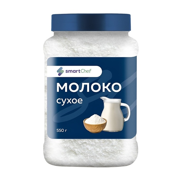 Молоко Сухое Smart Chef Цельное 550г