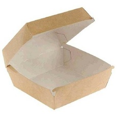 Коробка для гамбургера 110*110*60 Крафт Оригамо300 шт