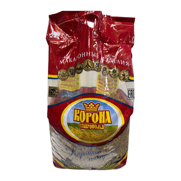 Макаронные Изделия Корона Ставрополья Рожки Группа B 5кг