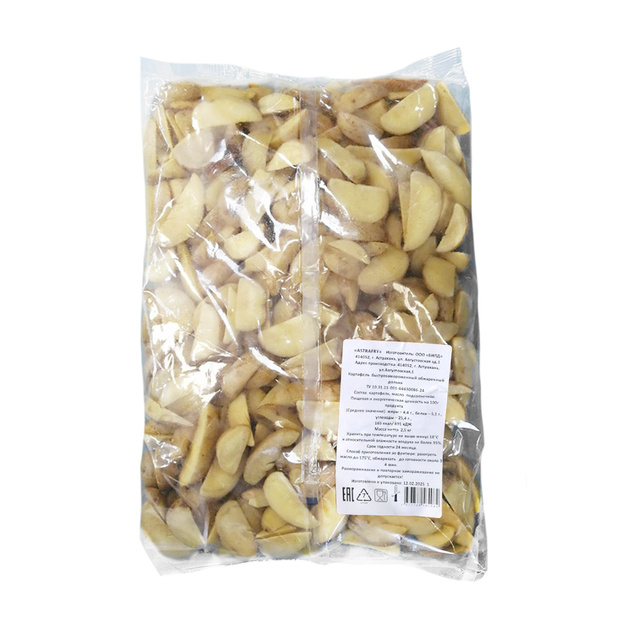 Картофельные Дольки Astrafry с Кожурой 2,5кг