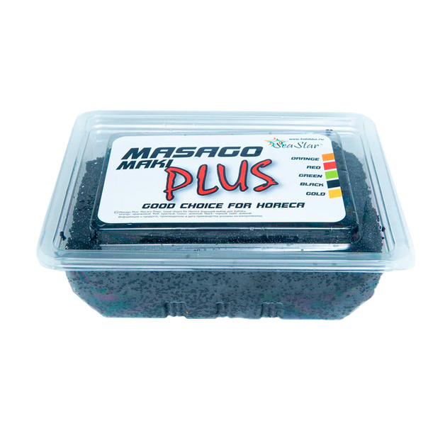 Икра Масаго Плюс Черная Sea Star 500г
