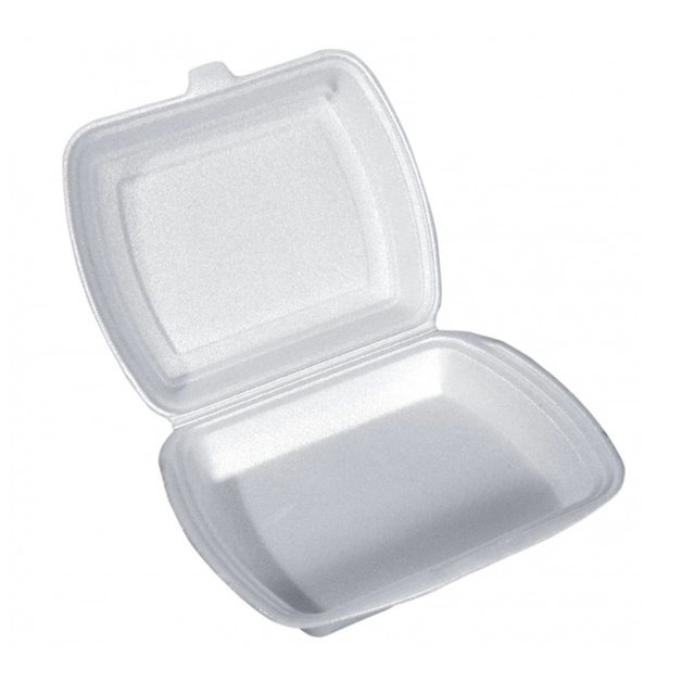 Ланч Бокс-1 Белый Протэк 195*150*70мм 100шт