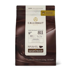 Шоколад Callebaut Темный 54,5% 2,5кг