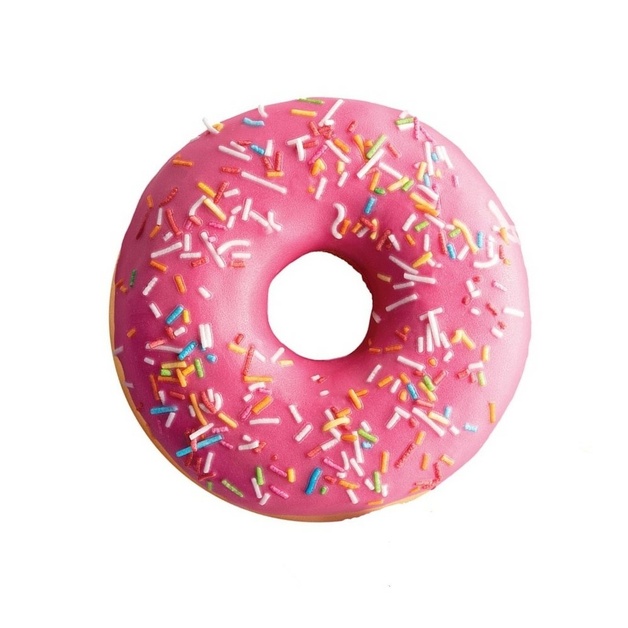 Донат Глазированный со Вкусом Клубники 58г