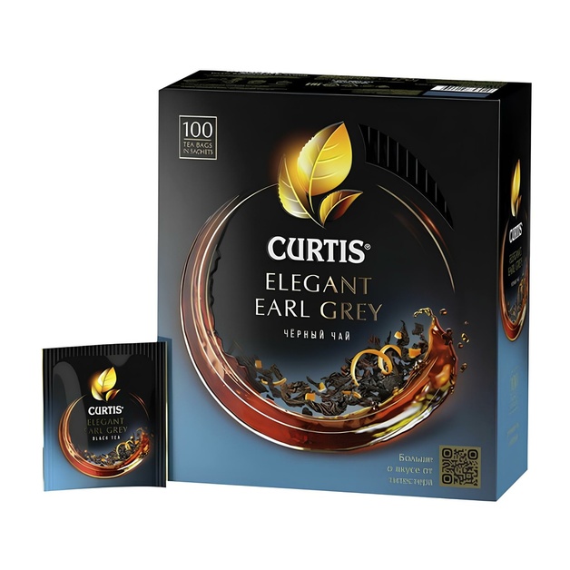 Чай Черный Curtis Earl Grey 200 Пакетиков