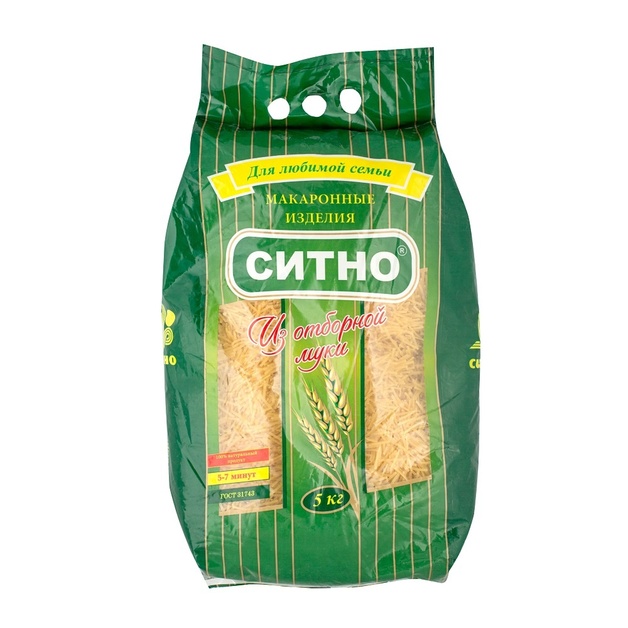 Макаронные Изделия Ситно Лапша 5кг