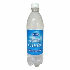 Вода питьевая природная негазированная «Аква Спейс» - 0,5 л