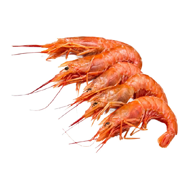 Креветки Королевские Неразделанные Варено-Мороженые 21/30 5кг