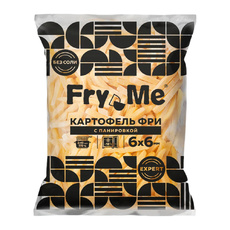 Картофель Фри Fry Me Premium в Панировке с Кожурой 6мм 2,5кг