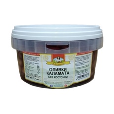 Оливки Каламата Bella Contadina без Косточки 3,3л Сух. Вес 1,6кг