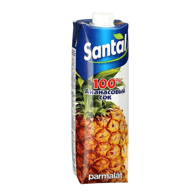 Сок Santal Ананасовый 1л