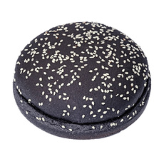 Булочка для Гамбургера Черная с Кунжутом Багерстат Рус 125мм 89г