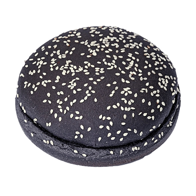 Булочка для Гамбургера Черная с Кунжутом Багерстат Рус 125мм 89г