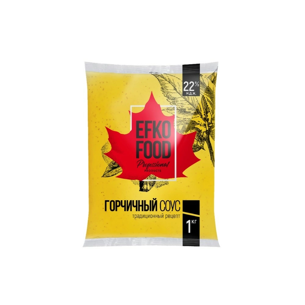 Купить Соус горчичный «EFKO FOOD» professional - 1 кг с доставкой в Москве