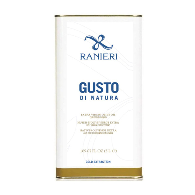 Масло Оливковое Ranieri Extra Virgin Нерафинированное 5л ж/б