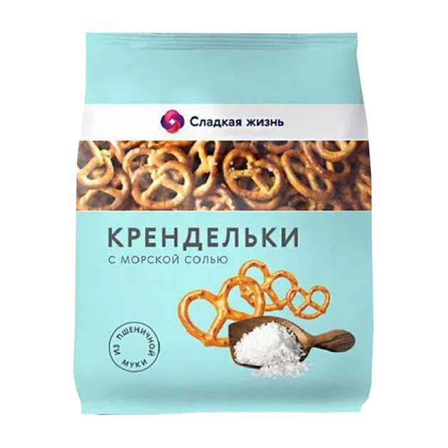 Крендельки с Морской Солью 150г Сладкая Жизнь