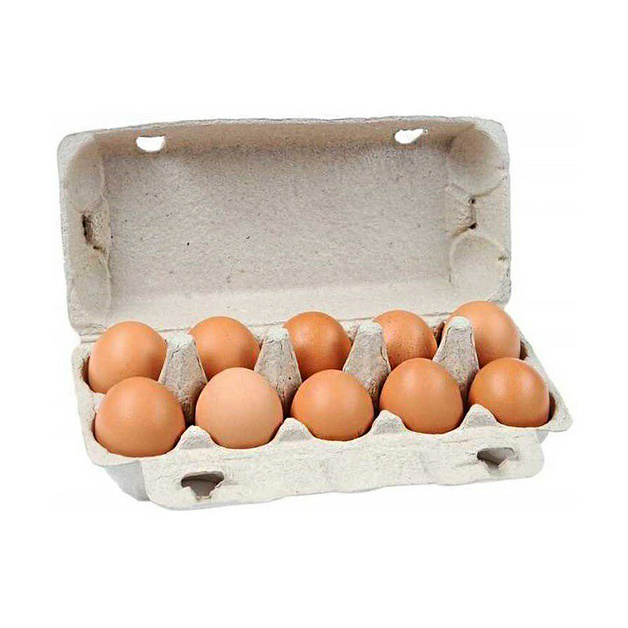 Яйцо куриное отборное 10 шт (упаковка)