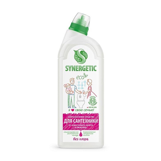 Средство Чистящее Synergetic для Сантехники 1л