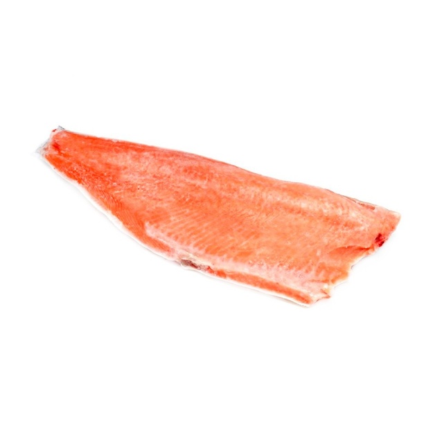 Филе Форели на Коже Индивидуальная Заморозка Трим С 1,3+кг 25кг