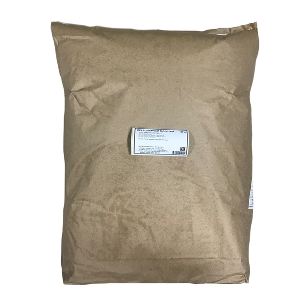 Перец Мой Продукт Черный Молотый 20кг