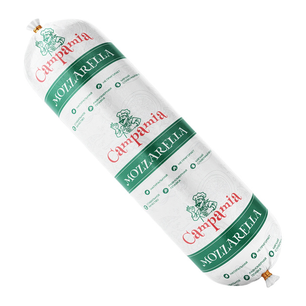 Сыр для Пиццы Campamia Моцарелла 38% 2кг