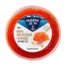 Икра Лососевая Горбуши Рыбное Дело 200г