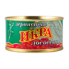 Икра Лососевая Горбуши Авача Зернистая 130г ж/б
