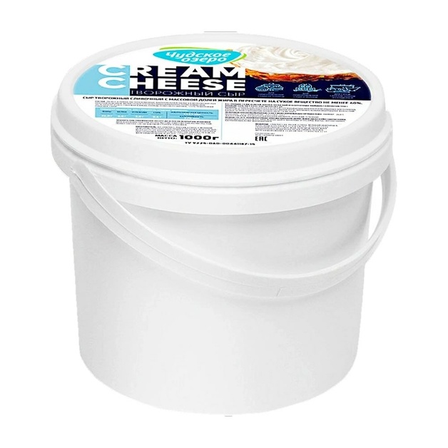 Сыр Творожный Чудское Озеро Сливочный 60% 1кг