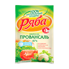 Майонез Ряба Провансаль 67% 25г дой-пак