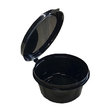Соусник с Крышкой Черный 50мл 80шт