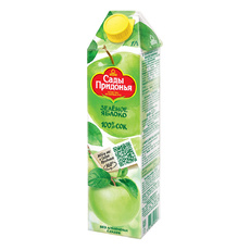 Сок зелёное яблоко «Сады Придонья» - 1 л