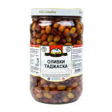 Оливки Таджаска Bella Contadina в Масле без Косточки 1,7л Сух. Вес 950г