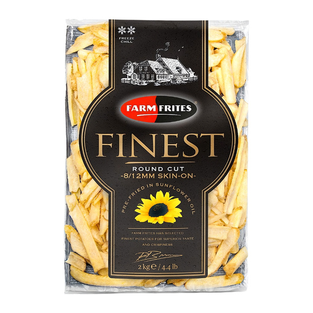 Картофель Фри Farm Frites для Соуса Finest Лодочки 8*12 2кг