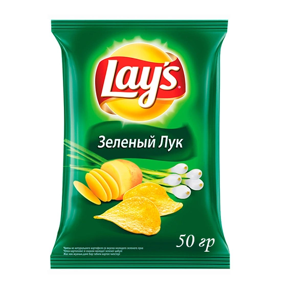 Lays сметана и лук