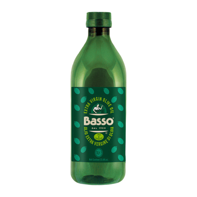 Масло Оливковое Basso Extra Virgin Нерафинированное 1л пэт