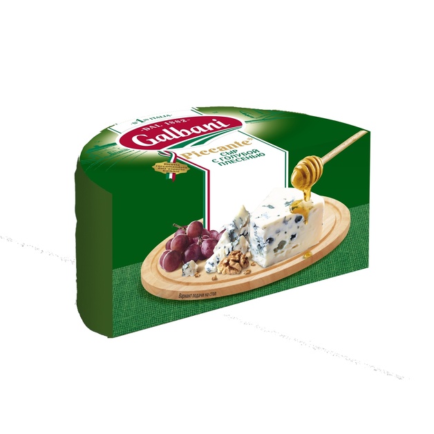 Сыр с голубой плесенью 62% «GALBANI» ~ 1,2 кг