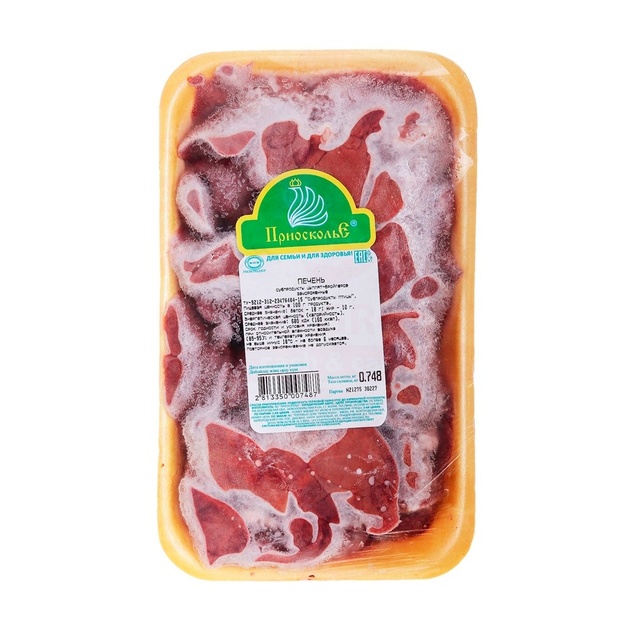 Печень Куриная Приосколье Замороженная 800г