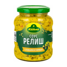 Соус Kuhne Релиш с Огурцами и Горчицей 350г